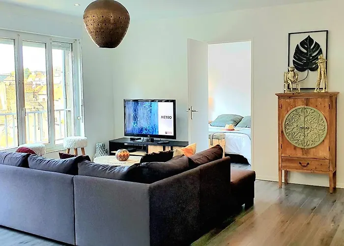 Le Faidherbe : Plein Centre, 4 Pers, Au Calme Apartamento